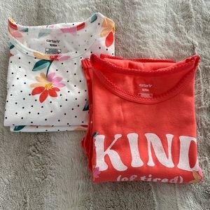 Carter’s Girls size 10 4-piece pajama NWT